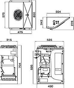Сплит-система Polair SB 109 P hladon