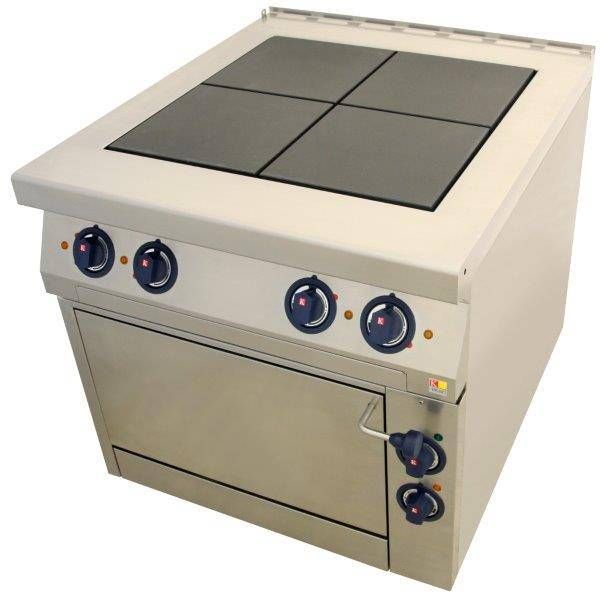 Плита 4 конфорочная 900 серии Kogast ES-T49/1K 56484