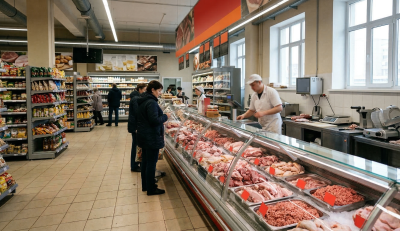 Мясной магазин
