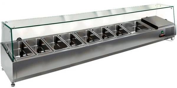 Витрина холодильная настольная Hicold Vrtg 1835 1/3