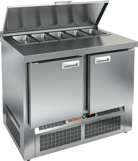 Стол холодильный для салатов Hicold SLE1-11GN (1/3) hladon