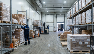 Распределительный морозильный склад (-18…-20°С)