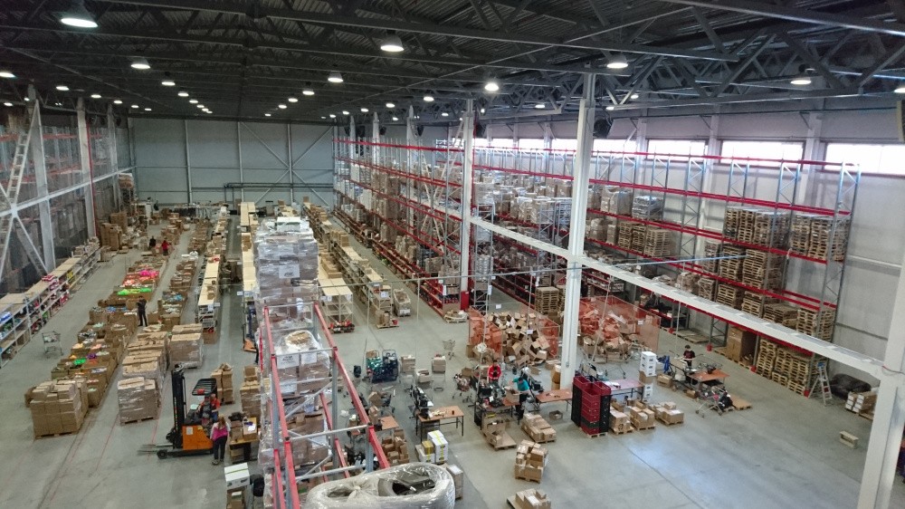 Оснащение склада спортивного питания: хранение, комплектация, отгрузка