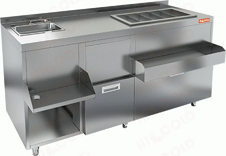 Станция барная Hicold НБМКС-15/5БПК hladon