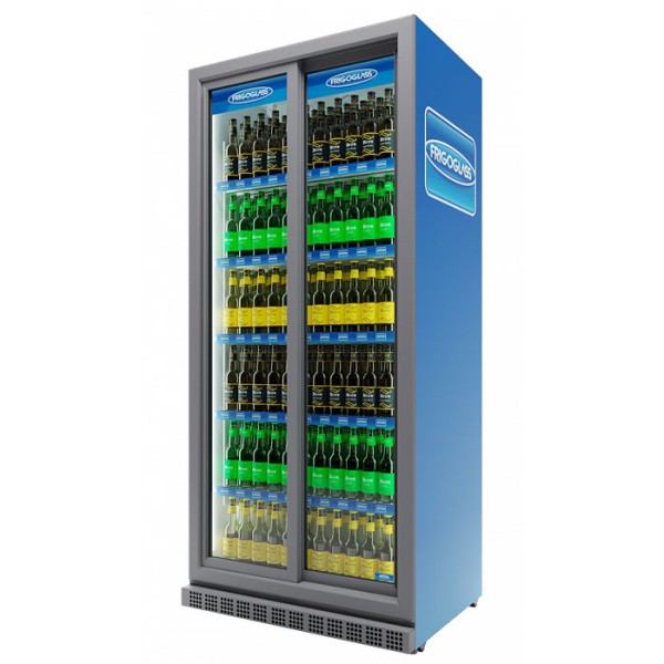 Холодильник Frigoglass Max 1000 SD черный купе