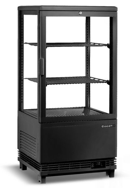 Витрина холодильная Cooleq CW-58 Black