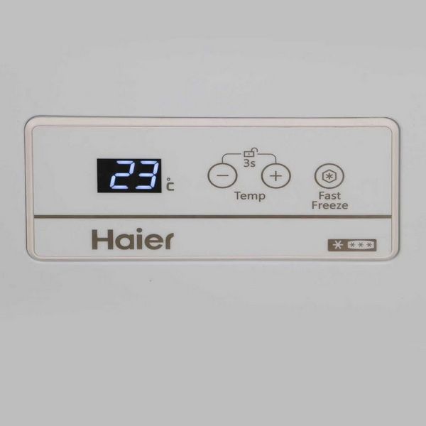 Ларь морозильный с белой крышкой Haier HCE200R hladon
