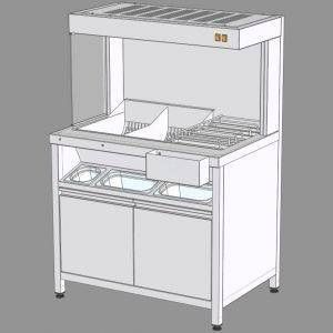 Станция для фасовки картофеля фри Robolabs STF-100 hladon