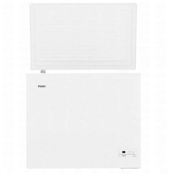 Ларь морозильный с белой крышкой Haier HCE251R hladon