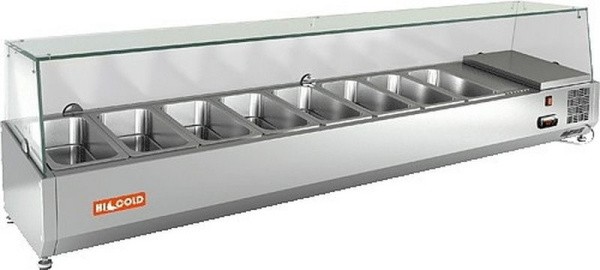 Витрина холодильная настольная Hicold Vrtg 1835 1/4