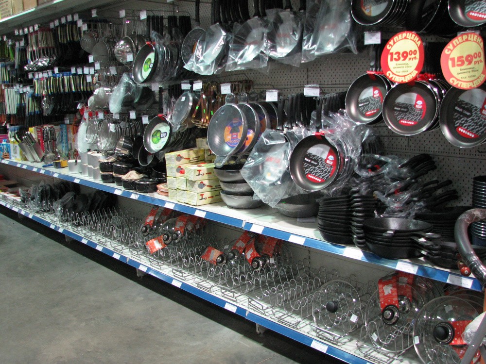 Комплектация торгового зала и зоны хранения для магазина “Чистые материалы”, Электросталь