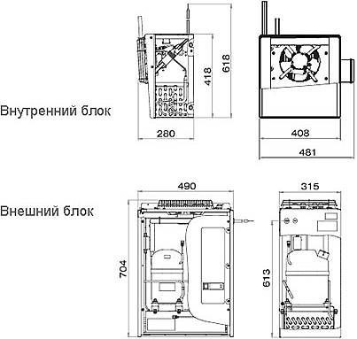 Сплит-система Polair SM 115 S hladon