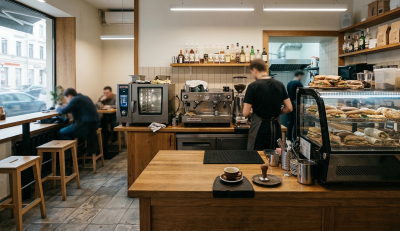 Кафе-бар / мини-бар (25–50 м²)