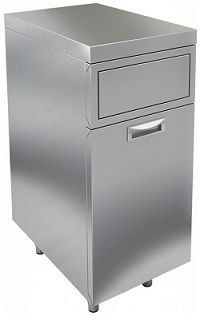 Бак мусорный Hicold НБММБ-4/7В