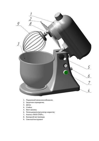 Миксер МП-7 hladon