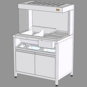 Станция для фасовки картофеля фри Robolabs STF-080 hladon