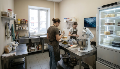 Домашняя кондитерская (самозанятый / ИП) 10–20 м²