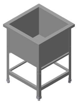 Ванна моечная T&T ВМС-Э/1-5,3/5,3