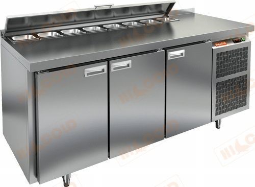 Стол холодильный для салатов Hicold SL2-111GN (1/6)