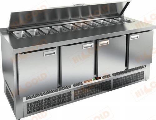 Стол холодильный для салатов Hicold SLE1-1111GN (1/3)