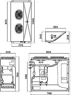Сплит-система Polair SM 226 P hladon
