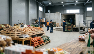 Зона приёмки / дебаркадер