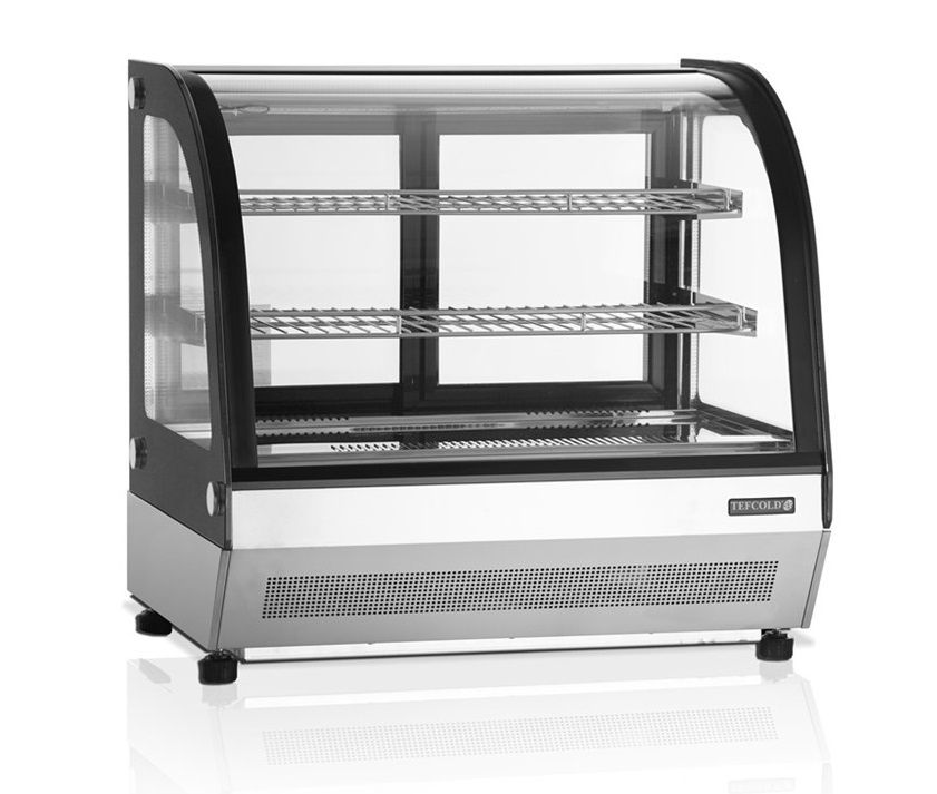 Витрина холодильная настольная кондитерская Tefcold LCT750C/BLACK