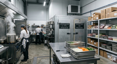 Камера для ресторана / кафе (0…+5°С / -18°С)