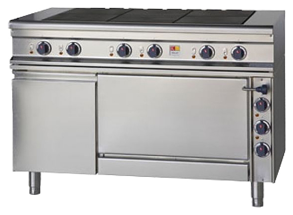 Плита 6 конфорочная 700 серии Kogast ES-T67/1-0 55834