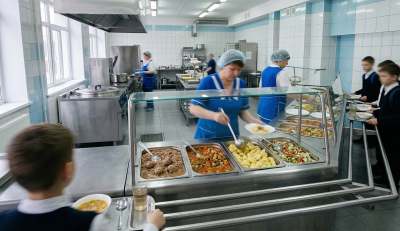 Школьная столовая 100–500/смену