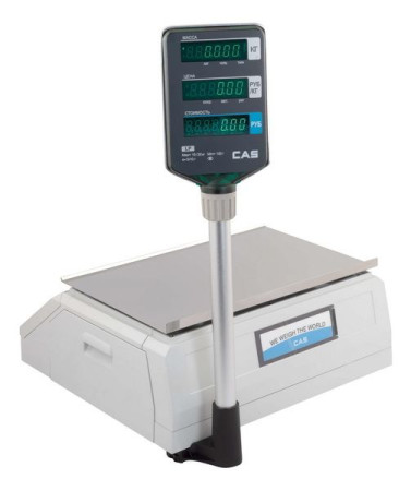 Весы эл.торговые CAS LP-6R (V 1.6) TCP-IP hladon