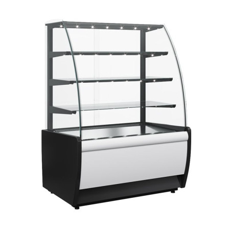 Витрина хлебная K70 N 0,9-2 Light 0012-0109 (хлебная 0,9 Carboma) без фронтального стекла hladon