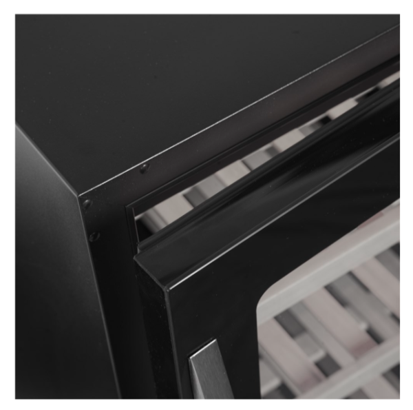 Шкаф винный Tefcold TFW200-F черный, дверь без рамы hladon