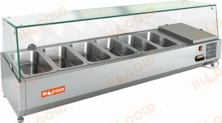 Витрина холодильная Hicold Vrtg 1425 1/3 hladon