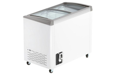 Ларь морозильный с гнутым стеклом Haier SD-416 AE hladon