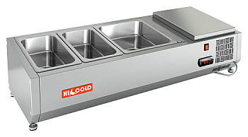Витрина холодильная настольная Hicold Vrto 1000 1/3