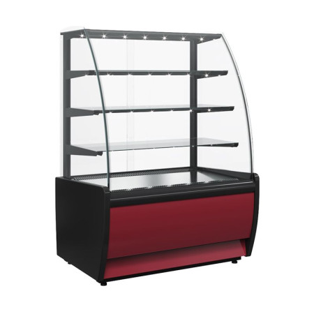 Витрина хлебная K70 N 0,9-2 Light 0012-0109 (хлебная 0,9 Carboma) без фронтального стекла hladon