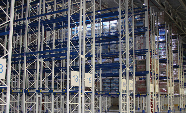 Паллетный фронтальный стеллаж G50 hladon