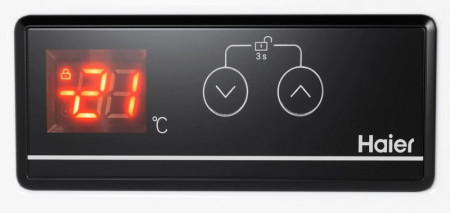 Ларь морозильный с гнутым стеклом Haier SD-416 AE hladon