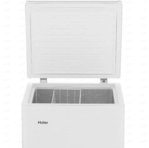 Ларь морозильный с белой крышкой Haier HCE150R hladon