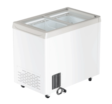 Ларь морозильный с прямым стеклом Haier SD-325 Fpel hladon