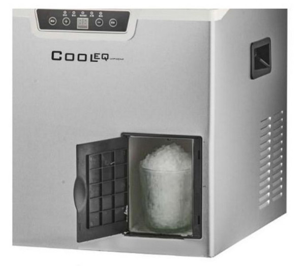 Льдогенератор Cooleq ZBC-22C кубики с измельчителем hladon