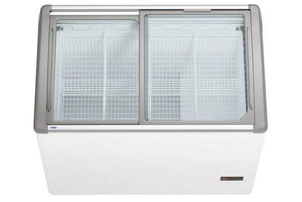 Ларь морозильный с гнутым стеклом Haier SD-336 AE hladon
