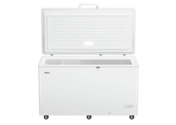 Ларь морозильный с белой крышкой Haier HCE430RFC hladon