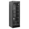 Шкаф холодильный со стеклом Tefcold CEV425 Black