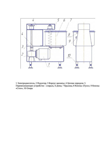 Тестомес МТ-12 hladon
