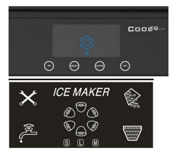 Льдогенератор-диспенсер Cooleq ICD-15W пальчики hladon