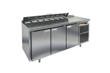 Стол холодильный для салатов Hicold SL2-111GN (1/6) hladon