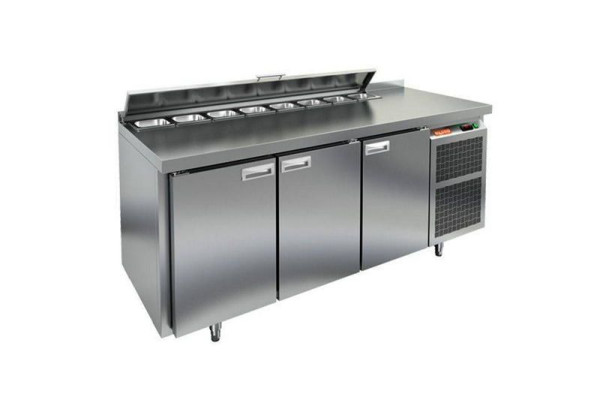 Стол холодильный для салатов Hicold SL2-111GN (1/6) hladon