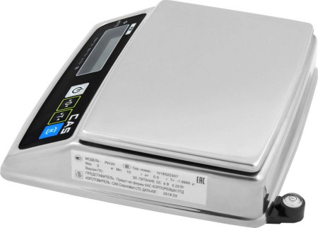 Весы эл.порционные CAS PW-10H hladon